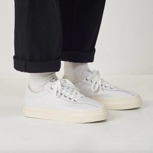 NWT Stepney Workers Club Dellow Leather White